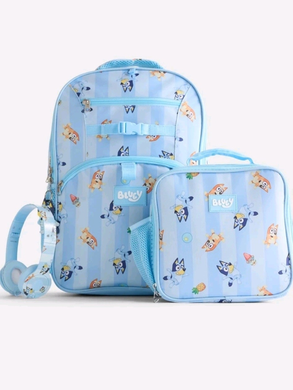 Disney Bluey Backpack Set with Lunch Bag and Headphones